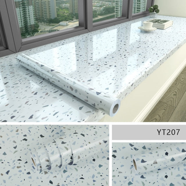 Marble Effect Self-adhesive Waterproof Wallpaper - Image 6