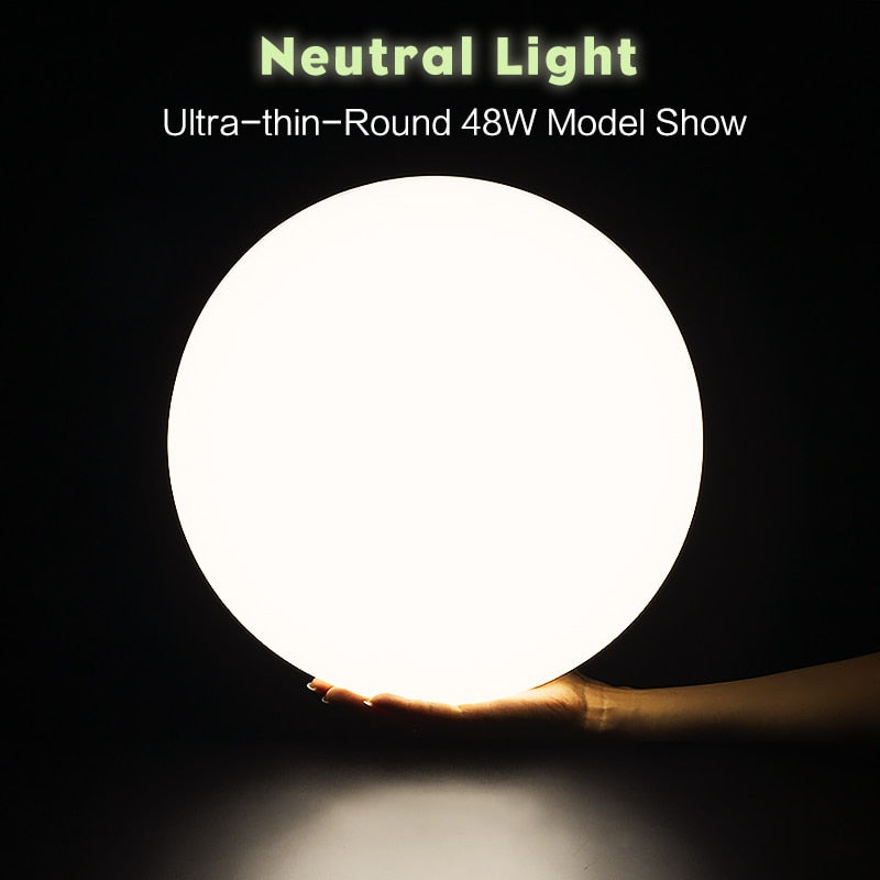 Natural Room Sleek LED Ceiling Light - Image 1