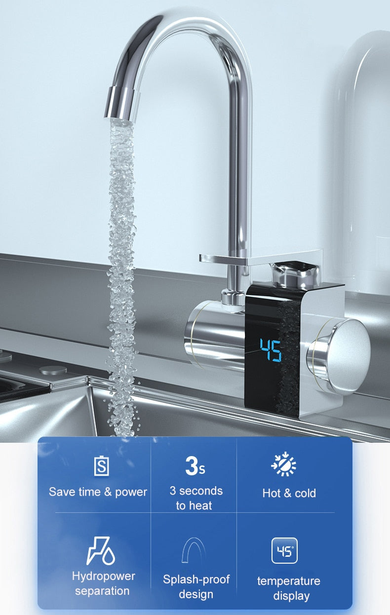 Smart Display Heating Kitchen Faucet - Image 4