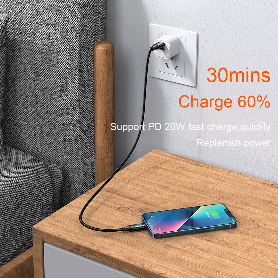 Power Display Universal Fast Charging Phone Cable - Image 2