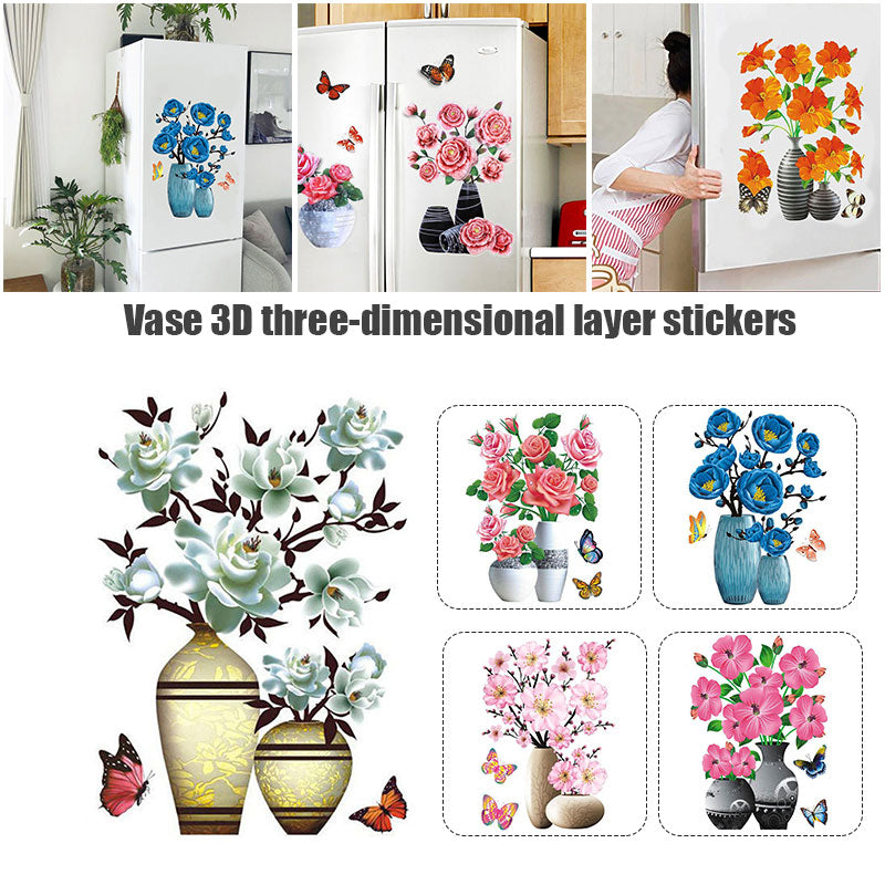 Blossom Booster 3D Decorative Flower Stickers