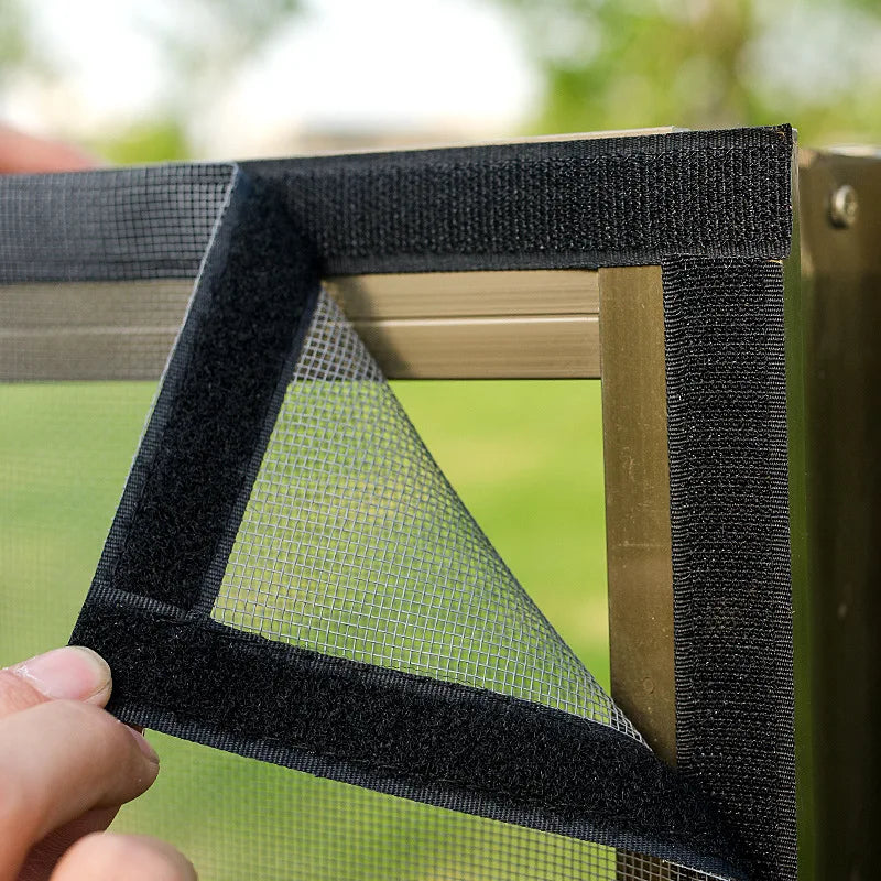 Adjustable Invisible Anti-Mosquito Washable Window Net - Image 1