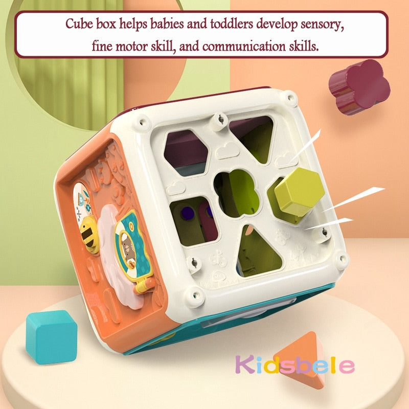 Mind Cube Multifunctional Baby Educational Toys - Image 3