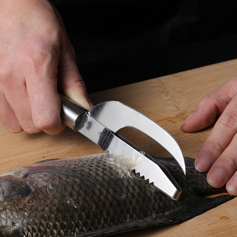 Stainless Steel Fish Cleaner Tool - Image 0