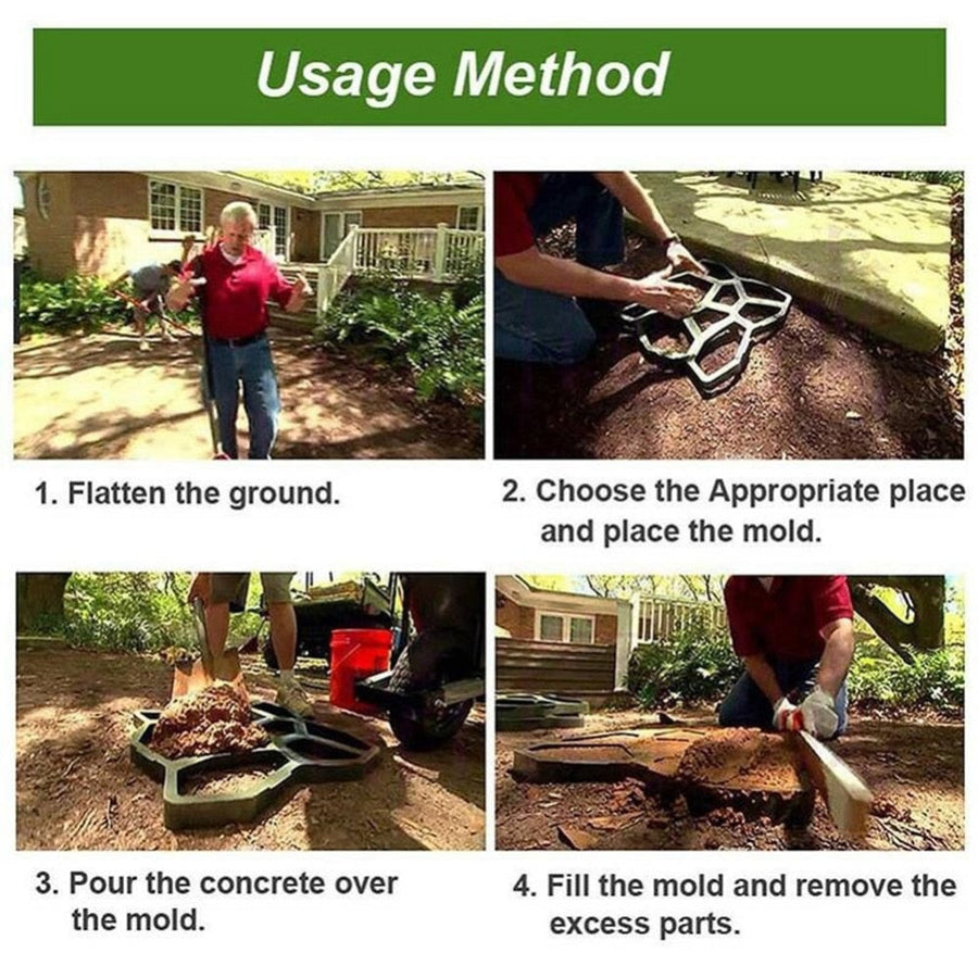 Artistic Reusable DIY Path Maker Mold - Image 13