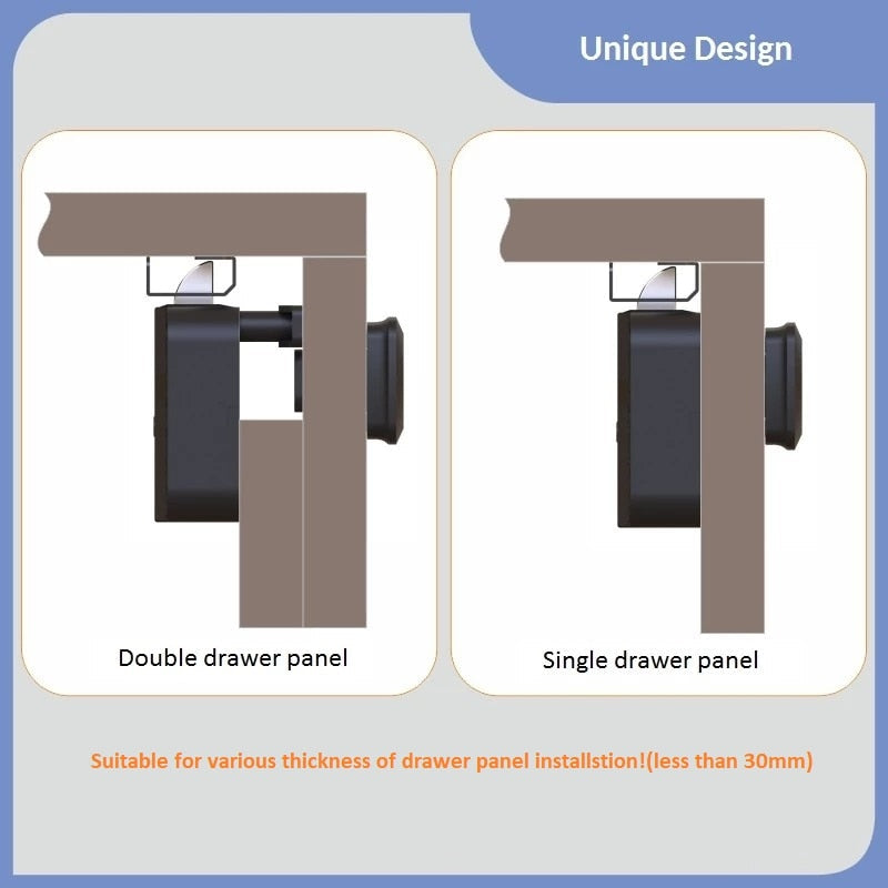 Anti-theft  Smart Drawer Fingerprint Lock - Image 2