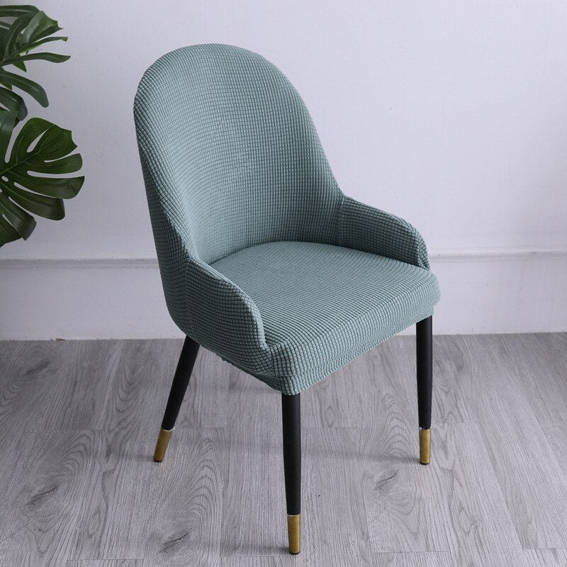 Perfect Fit High Elasticity Curved Chair Cover - Image 7