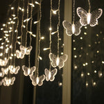 Butterfly LED Curtain Lights