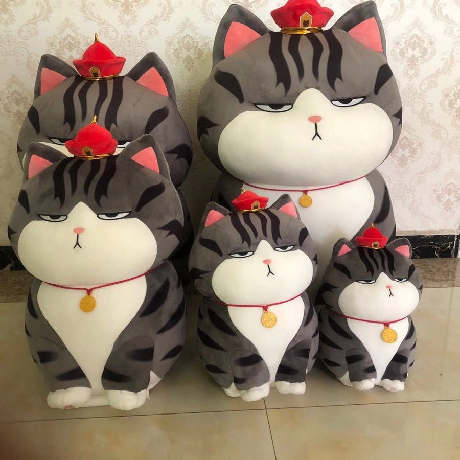 Moody Cat Soft Cuddly Plush Pillow - Image 4