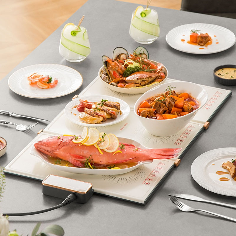 Quick Heat Foldable Plate Warmer Board - Image 1
