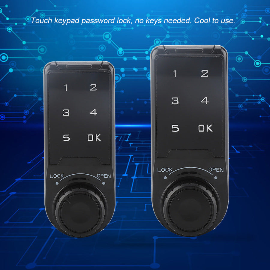 Modern Digital Keypad Cabinet Lock - Image 2