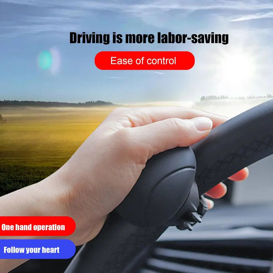 Easy Turn Metal Clip Steering Wheel Handle Booster - Image 1