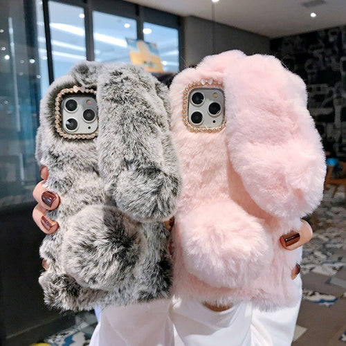 Fluffy Bunny Soft and Stylish iPhone Case - Image 0