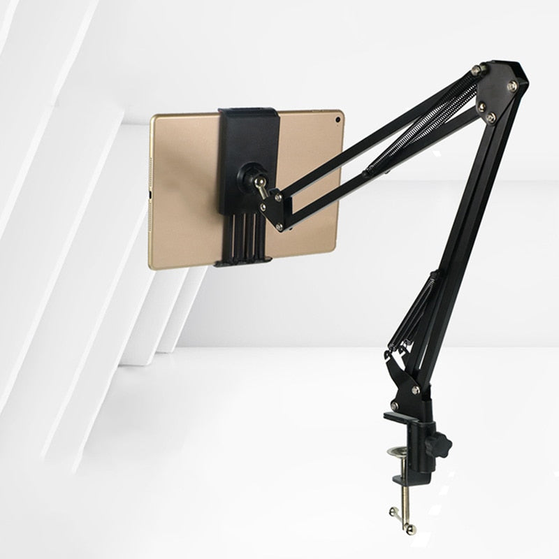 Adjustable Desktop Phone Tablet Stand Holder Clip - Image 1