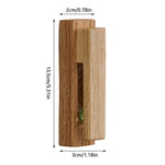 Rustic Wood Towel Clothes Hanger - MaviGadget