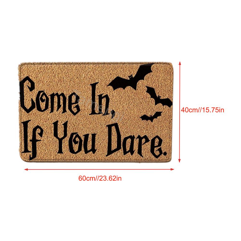 Scary Halloween Decorative Door Mats