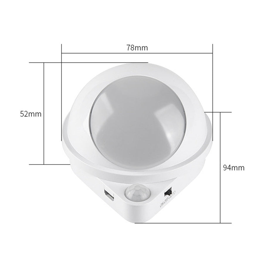 360 Rotating Water Drop Magnetic Night Lamp - Image 4