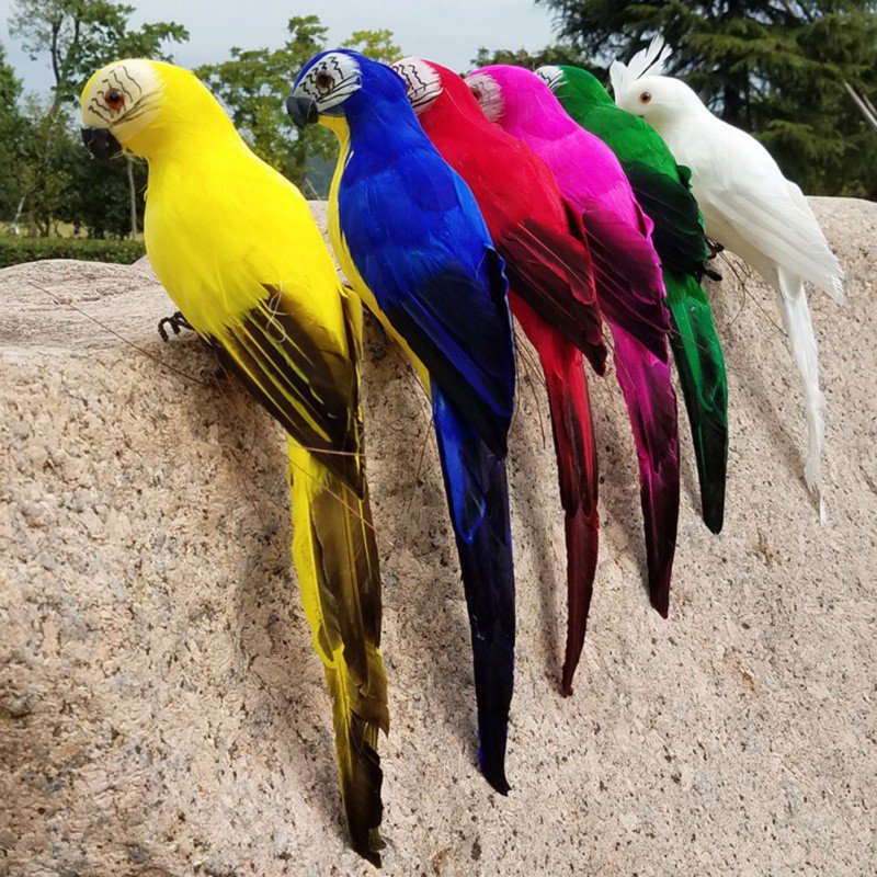 Creative Handmade Parrot Decoration - Image 2