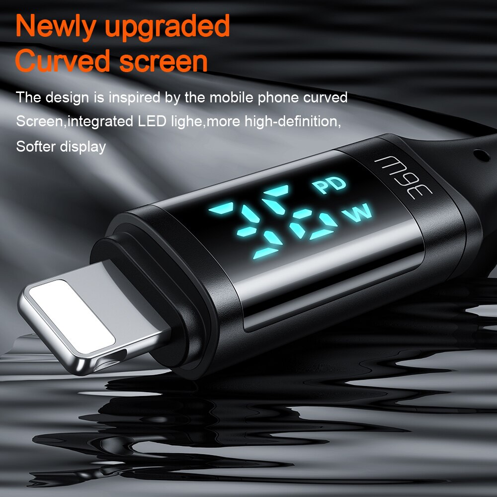 Power Display Universal Fast Charging Phone Cable