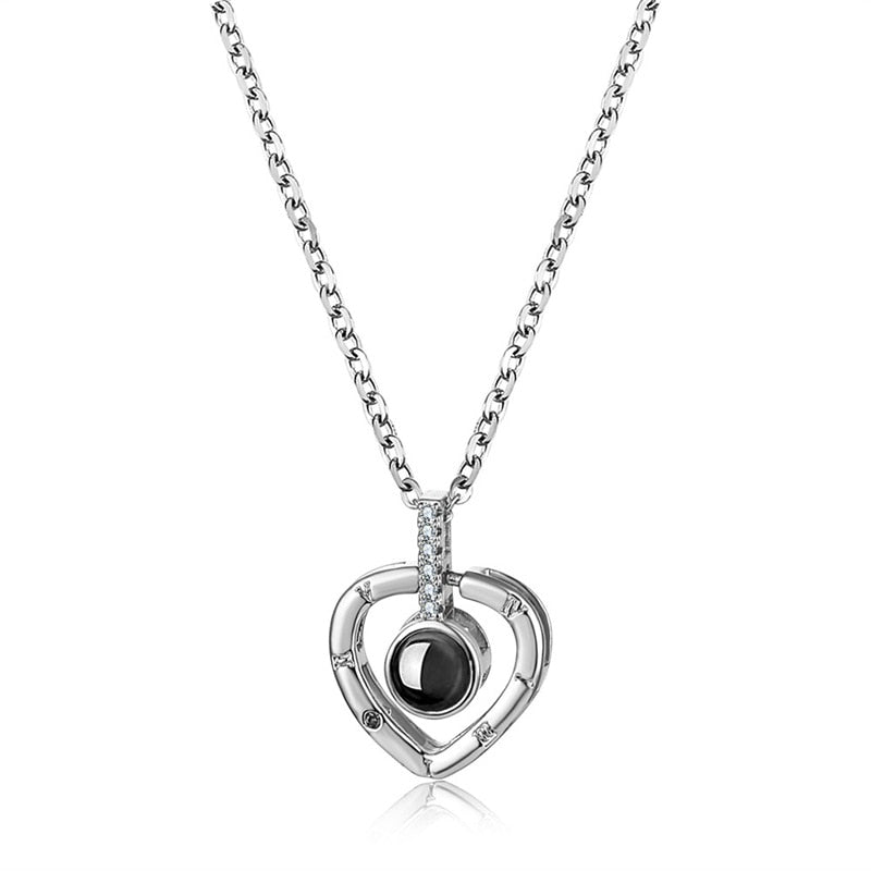 100 Languages I Love You Romantic Projection Necklace - Image 8