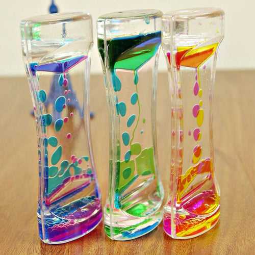Floating Oil Bubble Hourglass - Image 0