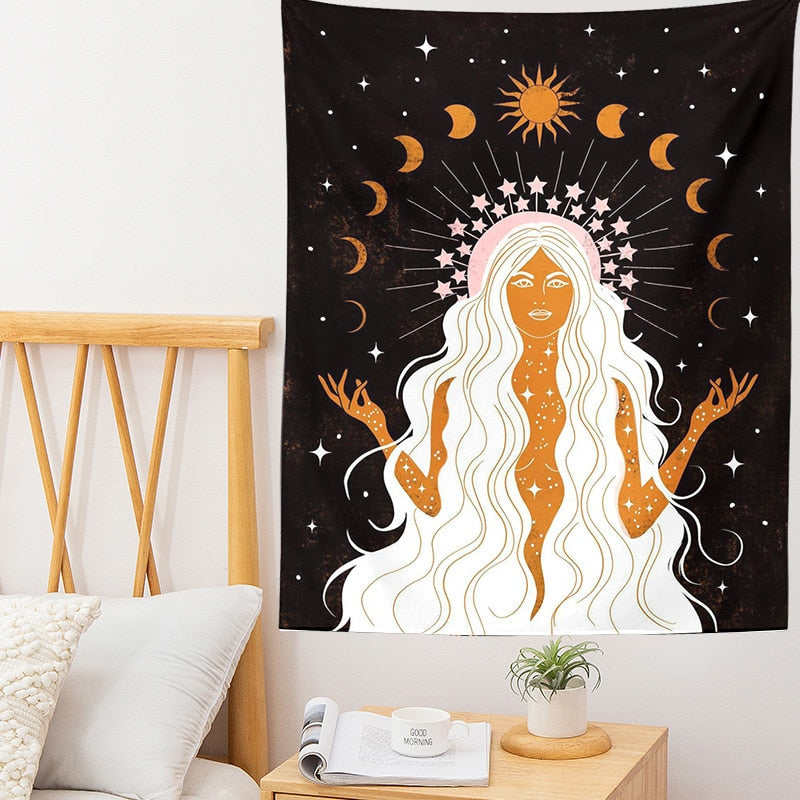 Bohemian Style Moon Energy Wall Hanging Decor - Image 5