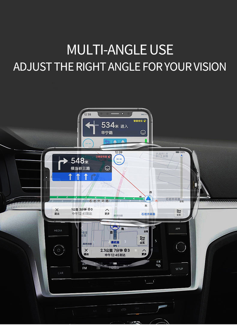 Smart Aromatherapy Wireless Charging Car Phone Holder - Image 10