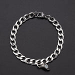 Heart-Shaped Magnet Couples Bracelet