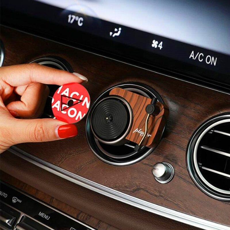 Record Player Car Air Freshener - Image 1