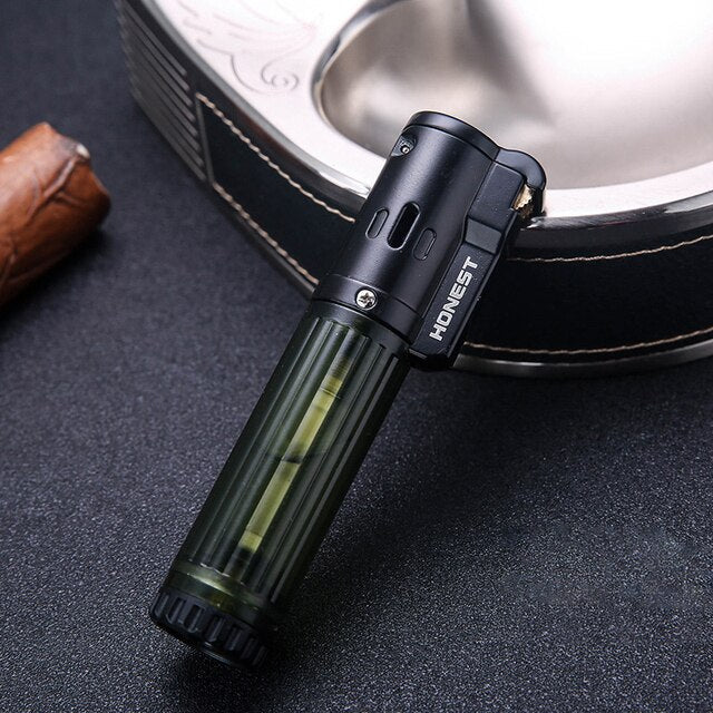 Butane Flame Flick Turbo Gas Lighter - Image 7