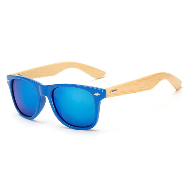Bamboo Retro Wood Sunglasses - Image 12