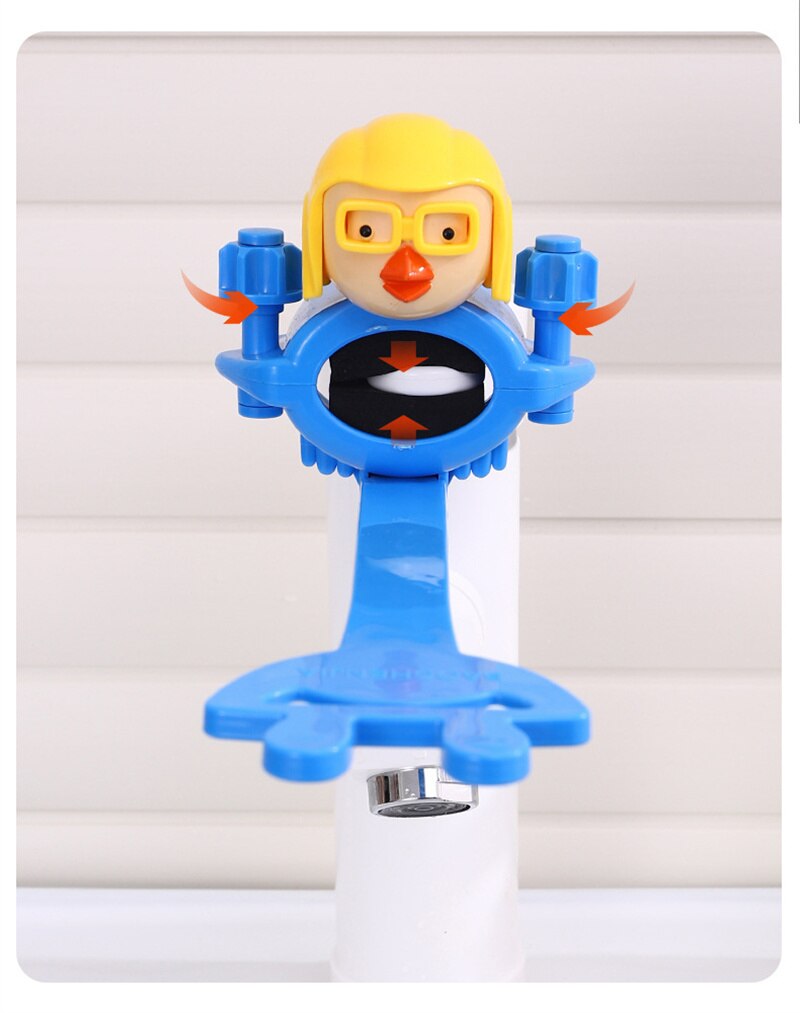Cartoon Splash Proof Kids Faucet Extender - Image 8