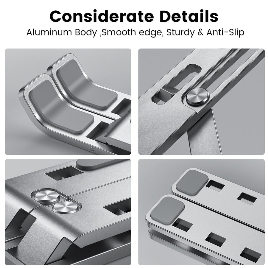 Work Station Aluminum Notebook Holder Stand - Image 4