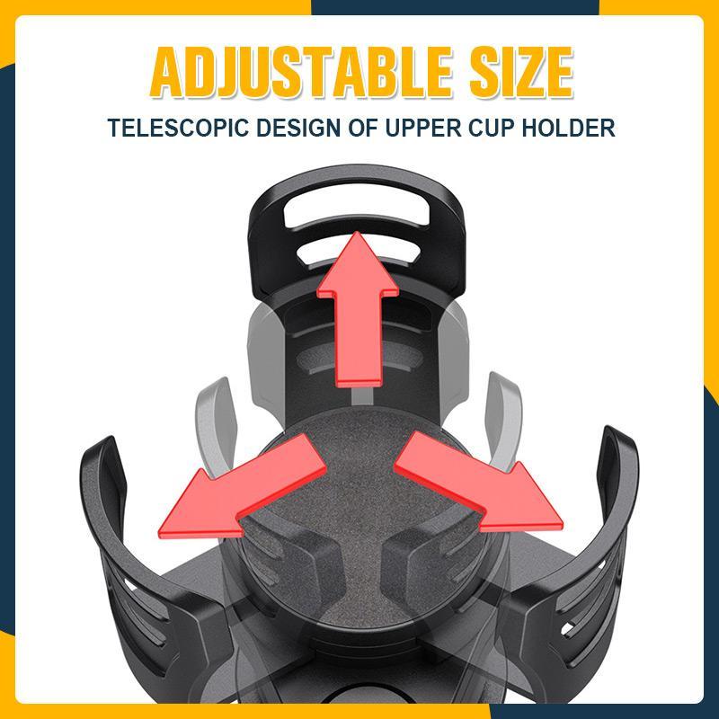 360 Rotating Multifunctional Adjustable Car Cup Holder - Image 2