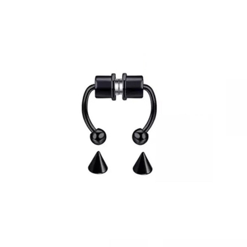 Stainless Steel Magnetic Fake Nose Piercing - Image 9