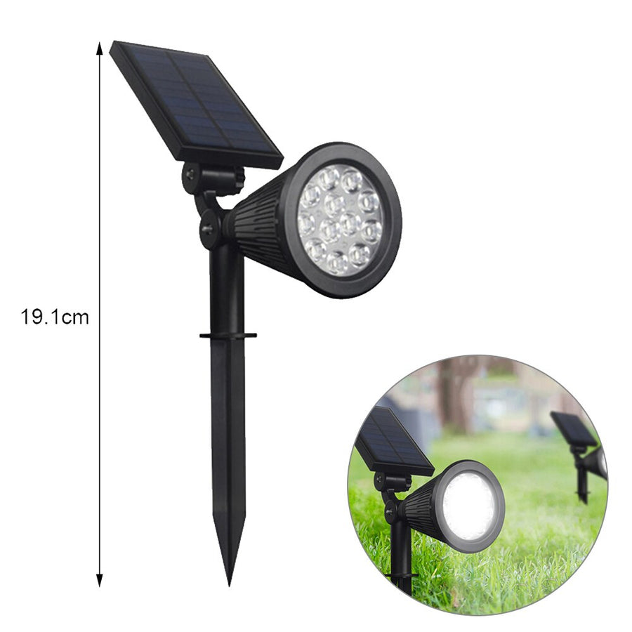 Solar-Powered Colorful Adjustable Garden Spotlight - Image 8