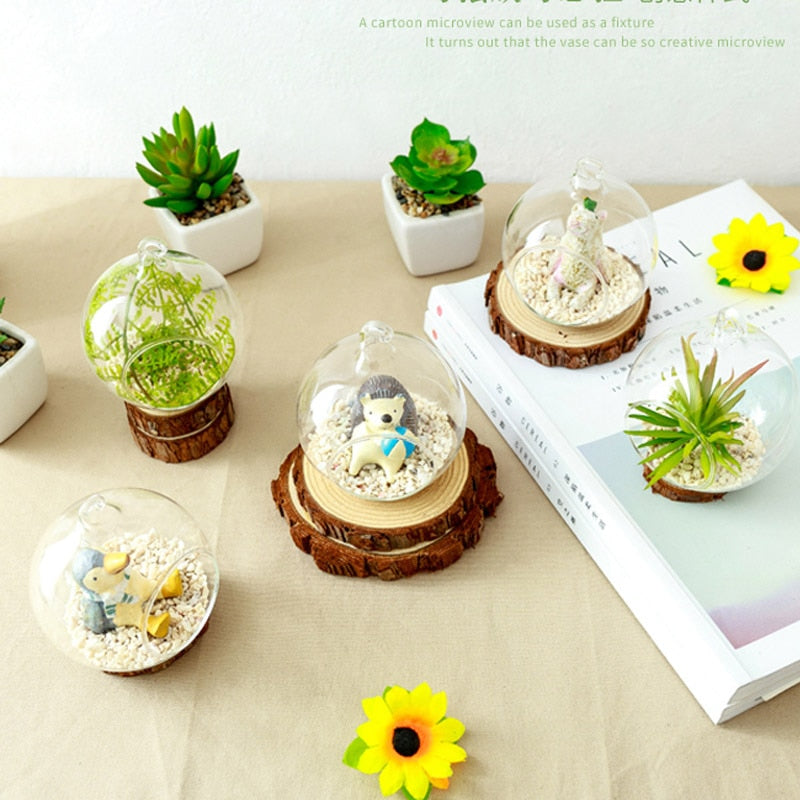 Starry Night Terrarium Candlestick Holder - Image 7