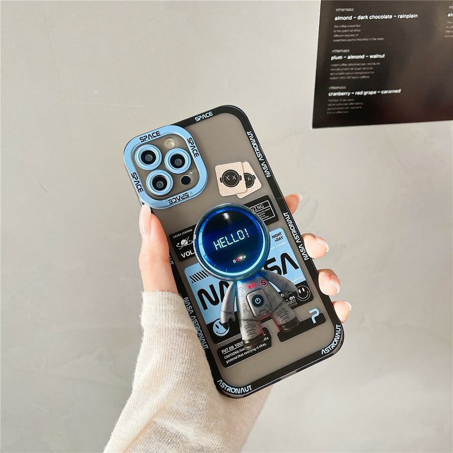 Space Time Astronaut Artistic Phone Case - Image 2