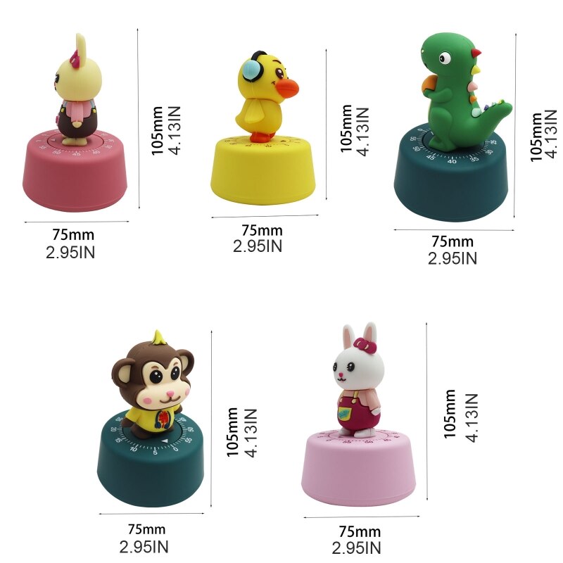 Fun Animals Mechanical Kitchen Timer - Image 8