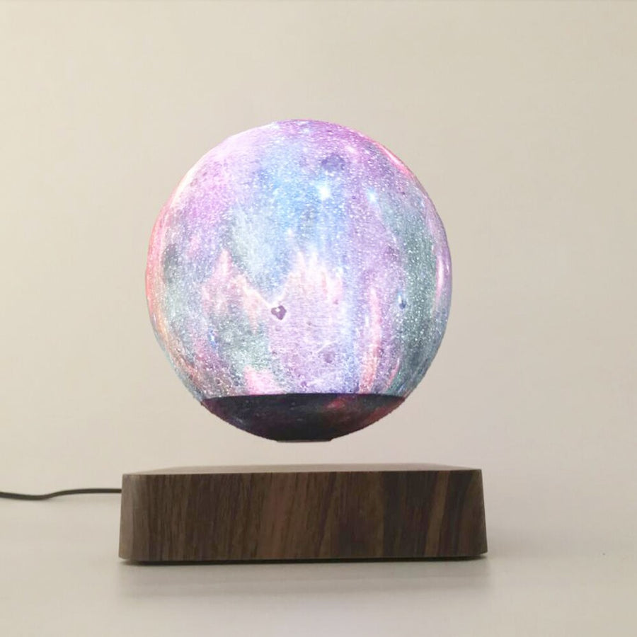 Levitating LED Magnetic Galaxy Night Light - Image 1