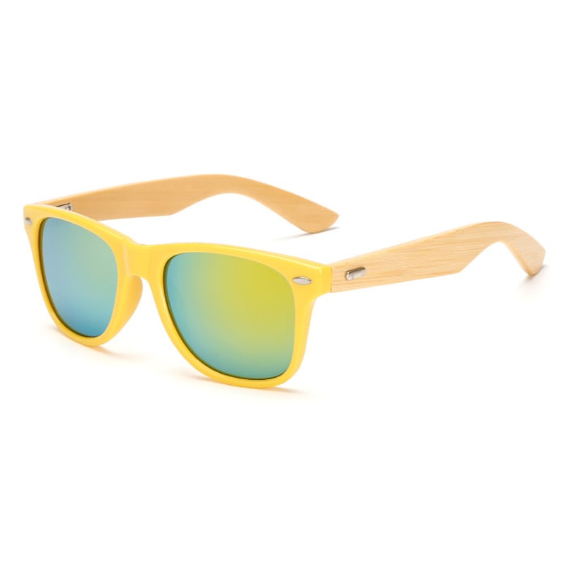 Bamboo Retro Wood Sunglasses - Image 15