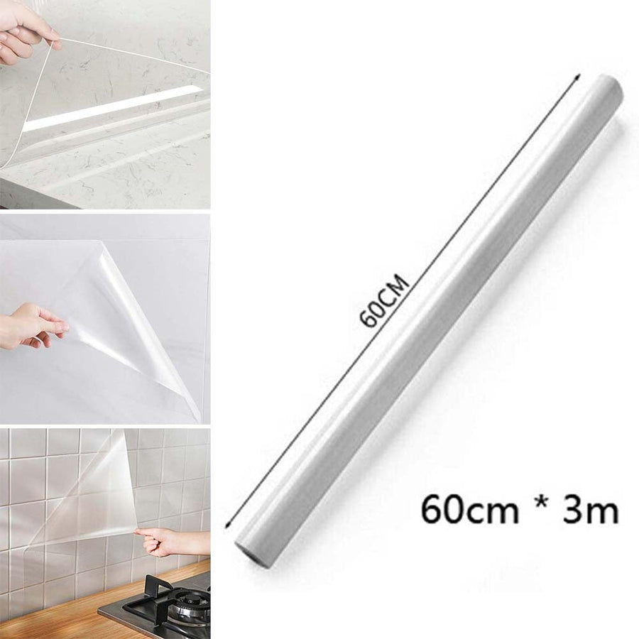 Splash Proof Transparent Wall Protector Sticker - Image 1