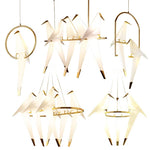 Origami Bird Decorative Chandelier Lamp