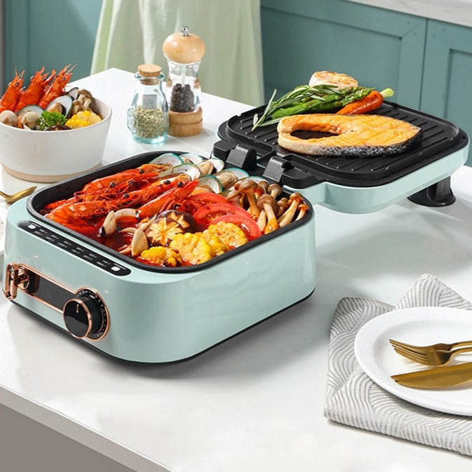 Double-sided Electric Baking Pan Cooker - Image 3