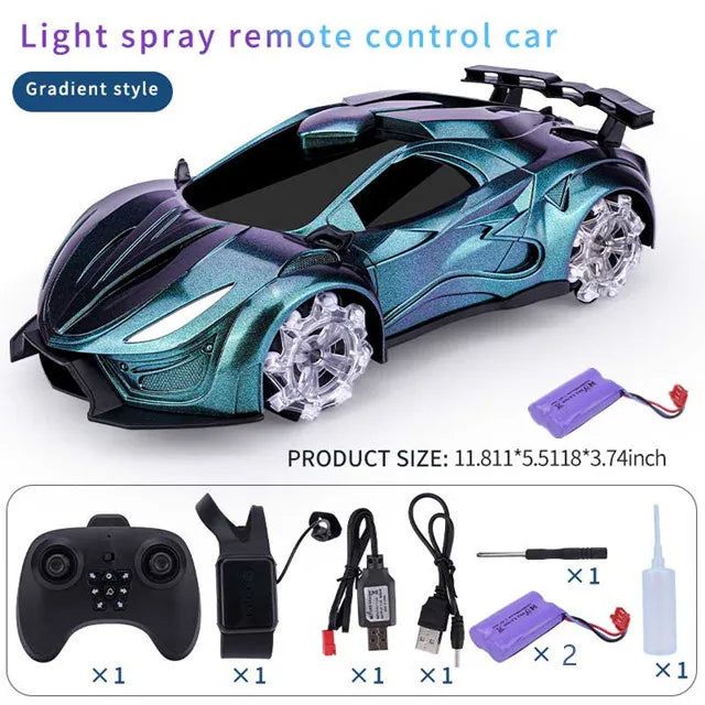 High-Speed Hand Gesture Control Water Spray Drift Car Toy