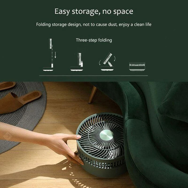 Elegant Mini Foldable Humidifier Fan - Image 5