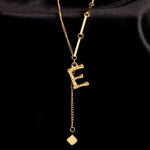 Charming Initials Letter Necklace