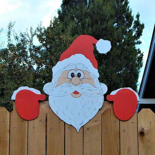 Surprise Santa Claus Outdoor Christmas Decoration - Image 0