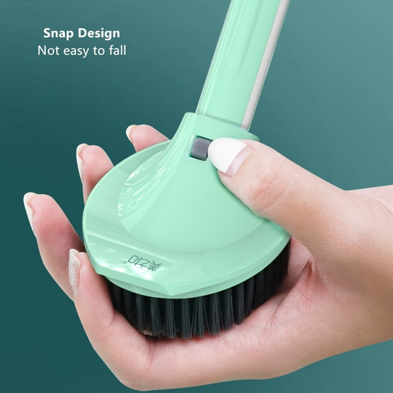 Soap Saver Long Handle Easy Dishwashing Brush - Image 4