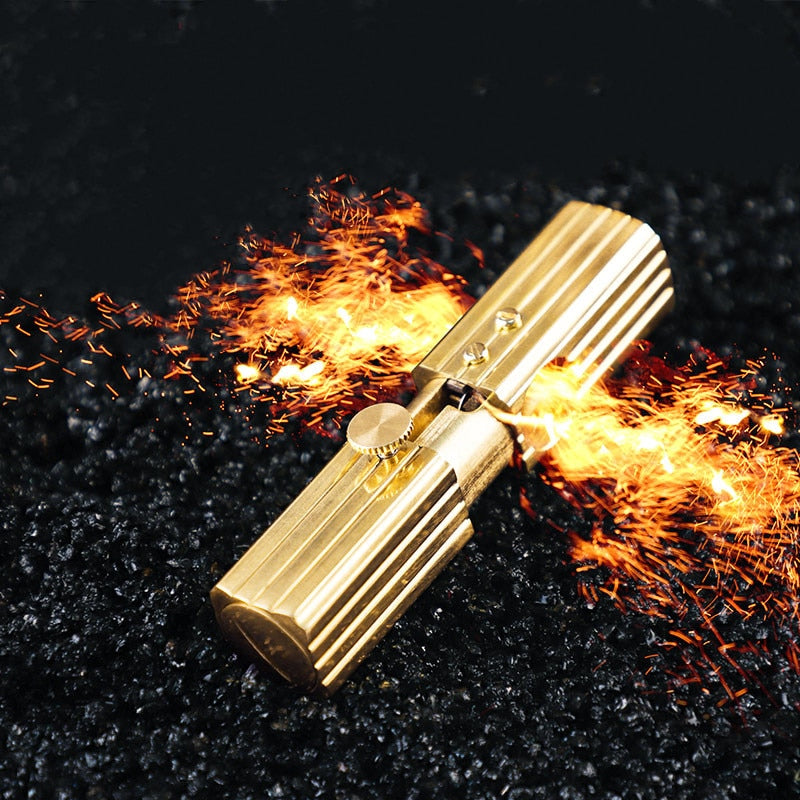 Retro Automatic Ignition Gasoline Lighter - Image 0